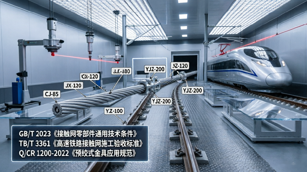 Las normas marcan el rumbo: la Administración Nacional de Ferrocarriles de China publica nuevas normas para materiales y equipos de catenaria