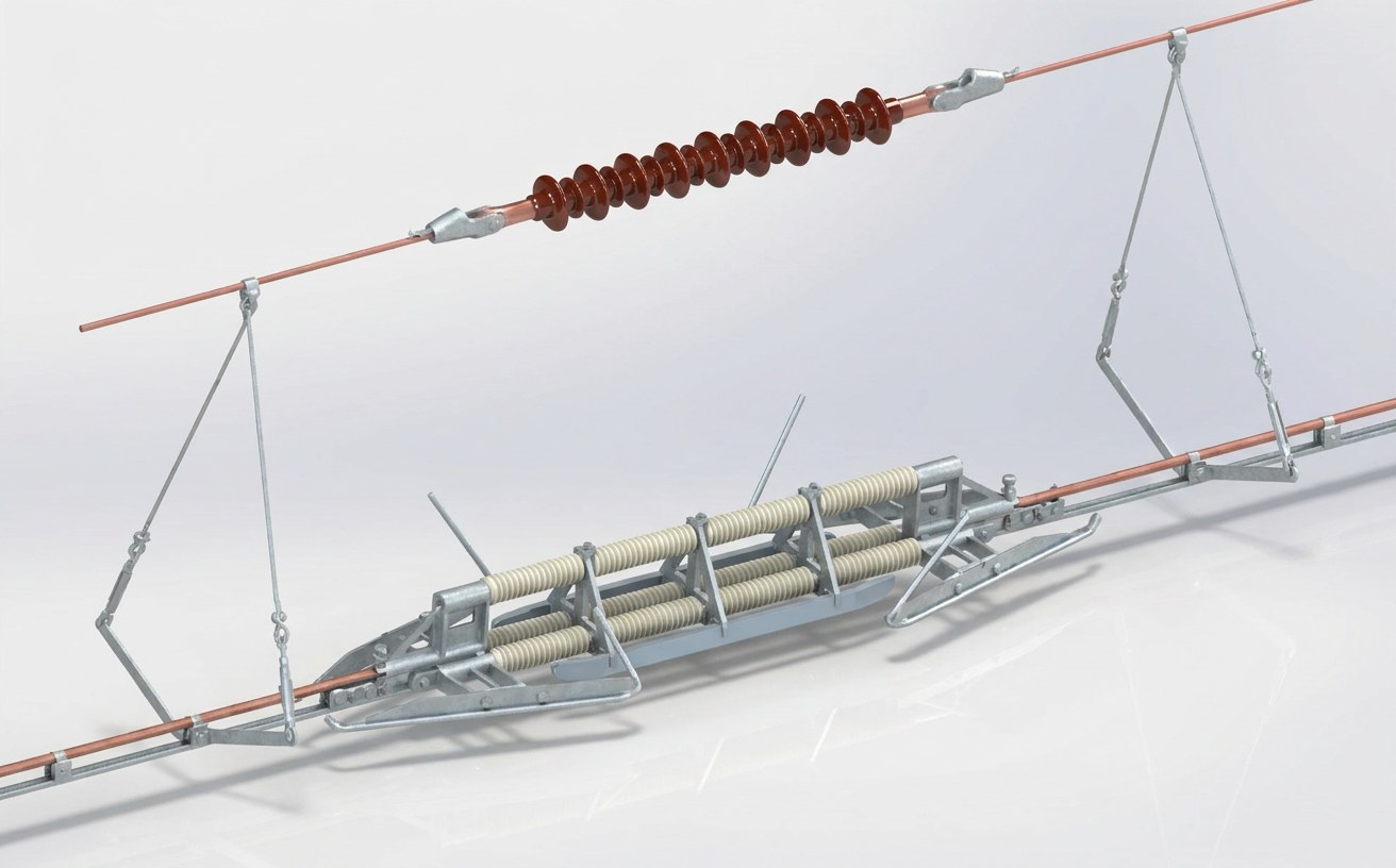 Aislador de sección neutra XFXP-1.8T-2019 (25kV/≤160km/h)