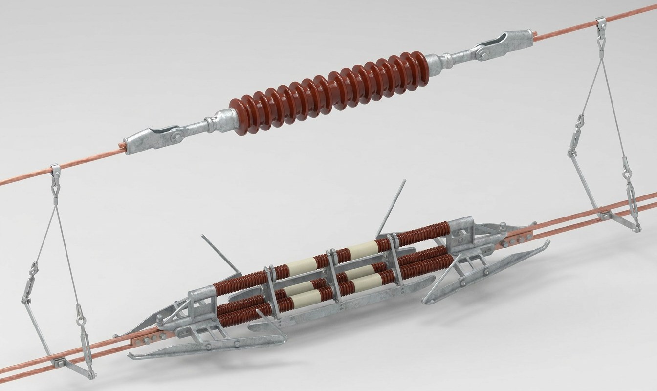 Aislador de sección neutra XFXP-1.8T-2021 (25kV/≤160km/h)